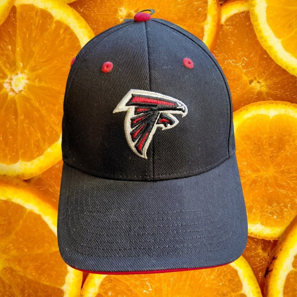Atlanta Falcons NFL Team Headwear Kids Black Red‎ Adjustable Hat Cap